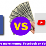 Who pays more money, Facebook or YouTube?