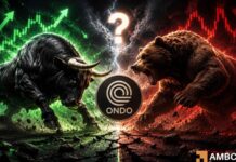 ONDO rebounds 10%, but traders still lean bearish – Can $0.4 hold? ONDO rebounds 10%, but traders still lean bearish – Can $0.4 hold?