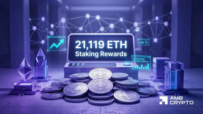 30-drop-in-30-days-yet-Sharplinks-staking-rewards-cross-21K.webp 30% drop in 30 days, yet Sharplink's staking rewards cross 21K ETH - What's happening?
