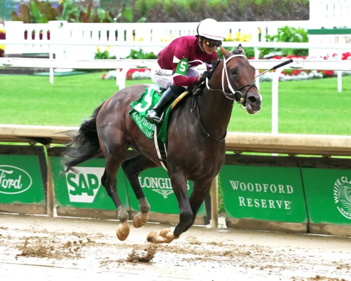 Magnitude Early Breeders Cup Favorite Following Win At Churchill Downs