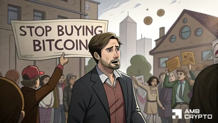 'Pause Bitcoin purchases and rebuild your cash reserve' - Critics slam Strategy