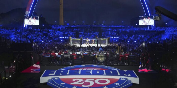 'We'll never do this again': UFC CEO Dana White says White House fight night cost too much to rehost