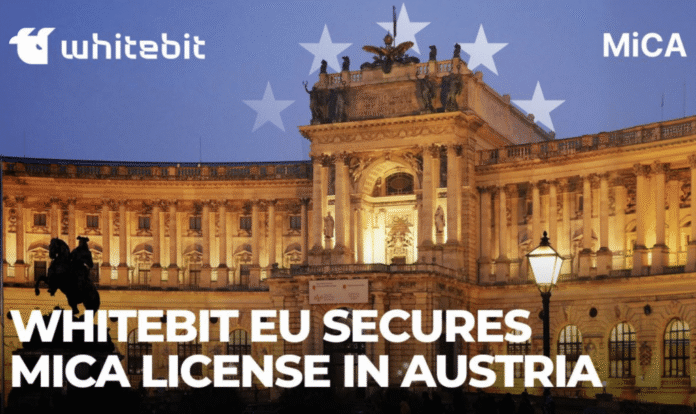 WhiteBIT EU Secures MiCA License in Austria, Expanding Regulated Crypto Services Across Europe