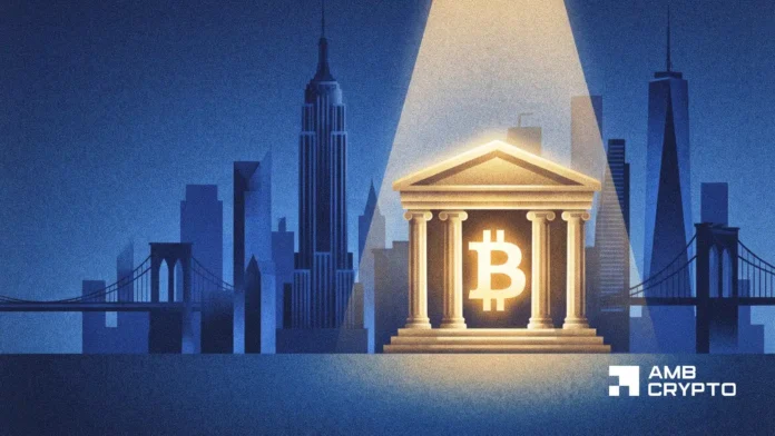 Bitcoin-banking-adoption-hits-32-but-were-still-early-says.webp Bitcoin banking adoption hits 32%, but 'we're still early,' says Strategy's Saylor