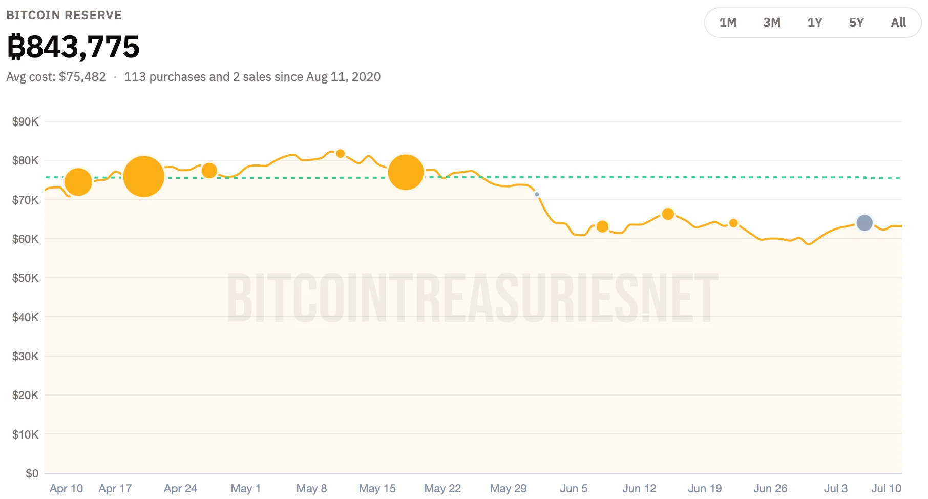 Strategy Bitcoin holding.