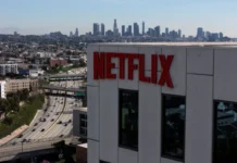 Netflix tumbles as slowing growth, less viewership data spook investors Netflix tumbles as slowing growth, less viewership data spook investors