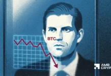 ‘The stacking continues,’ says unfazed Eric Trump despite $600M Bitcoin venture wipeout 'The stacking continues,' says unfazed Eric Trump despite $600M Bitcoin venture wipeout