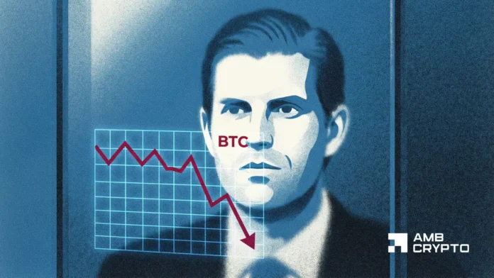 The-stacking-continues-says-unfazed-Eric-Trump-despite-600M-Bitcoin.webp 'The stacking continues,' says unfazed Eric Trump despite $600M Bitcoin venture wipeout