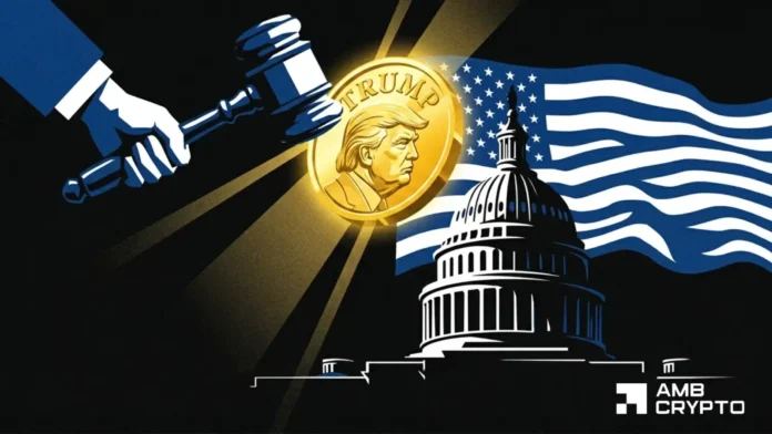 Will this Senator's crypto bill force Trump out of the memecoin business?