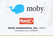 Sonic Automotive, Inc. Q2 2026 Earnings Call Summary Sonic Automotive, Inc. Q2 2026 Earnings Call Summary