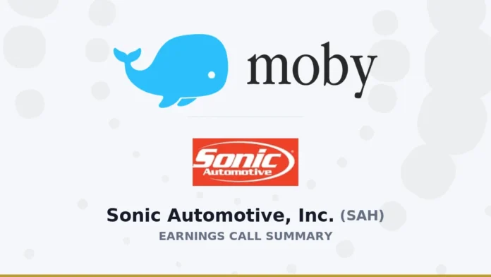 Sonic Automotive, Inc. Q2 2026 Earnings Call Summary