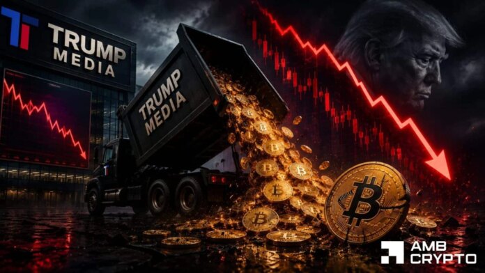 Trump Media sells BTC at $145M loss - Bitcoin treasuries bleed $49B since 2025 highs
