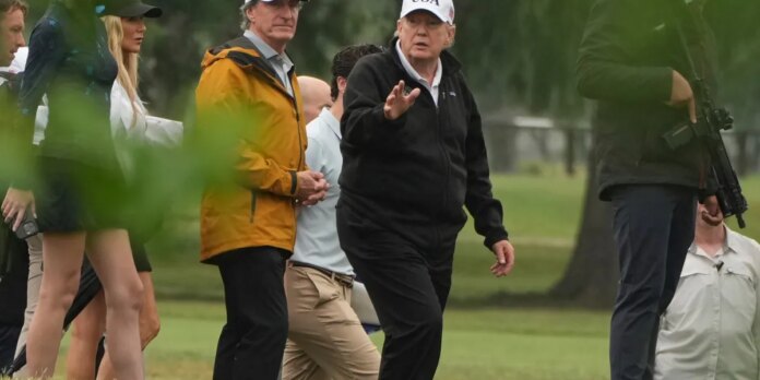 Trump's grass obsession leads to White House summit with Scotts Miracle-Gro: 'An amazing dialogue, talking grass for half an hour'