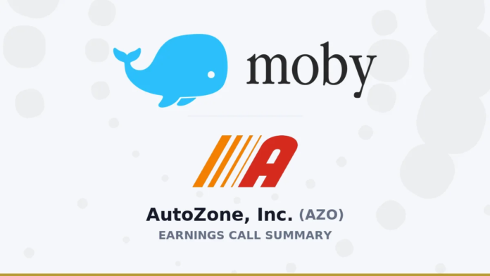 AutoZone, Inc. Q4 2026 Earnings Call Summary