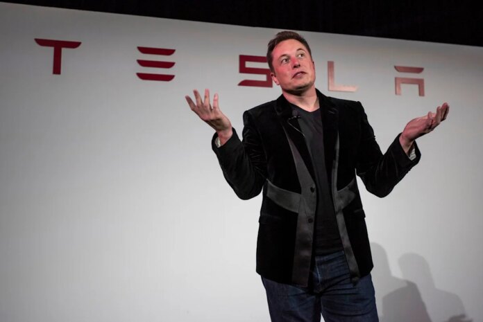 Billionaire has 5-word response to Elon Musk's Tesla chart