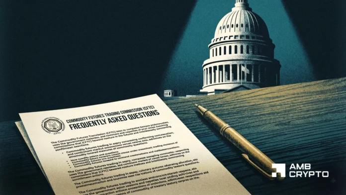 CFTC offers ‘regulatory clarity for crypto’ without approving BTC or ETH investments