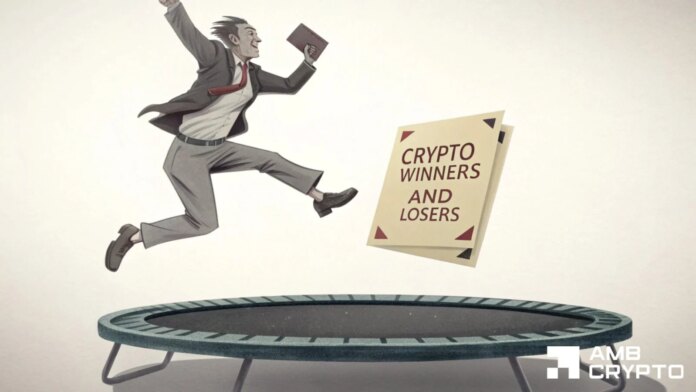 Crypto market’s weekly winners and losers – PONS, ARB, PUMP, CC