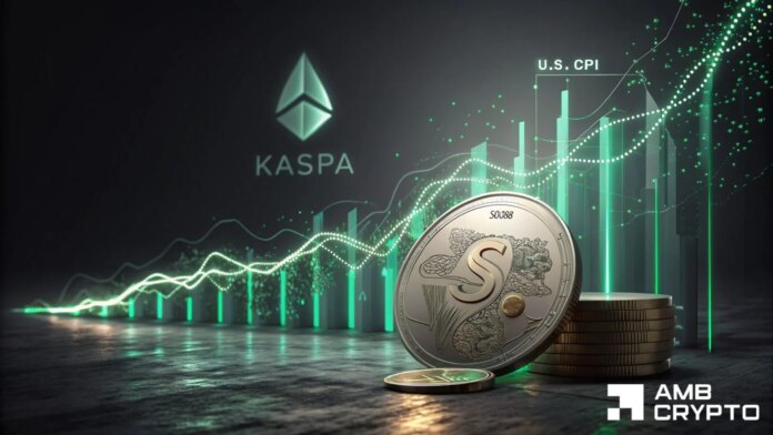 Kaspa [KAS] leads altcoin rotation with 12% pump – Can CPI derail this?