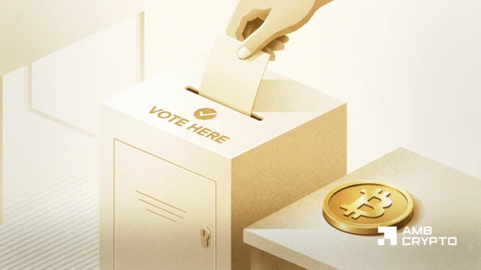 The midterm elections are one month away - Bitcoin's history says, watch out!
