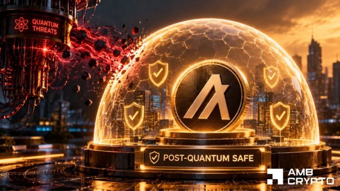 Algorand-tops-post-quantum-race-with-27M-secure-transfers-Will-it.jpg Algorand tops post-quantum race with 2.7M secure transfers- Will it rally ALGO?