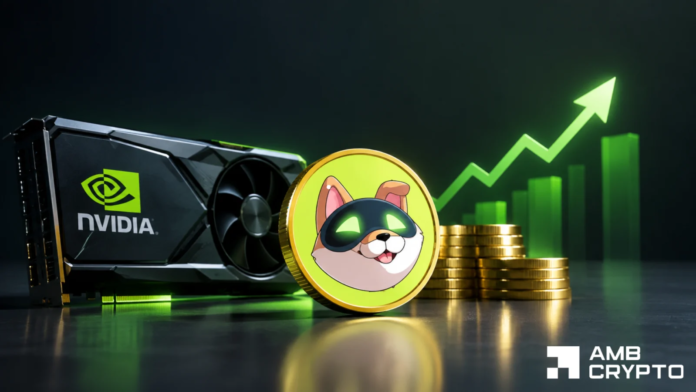 Artificial Inu surges 13% as NVDA hits new peak - Can AI reclaim $0.38?