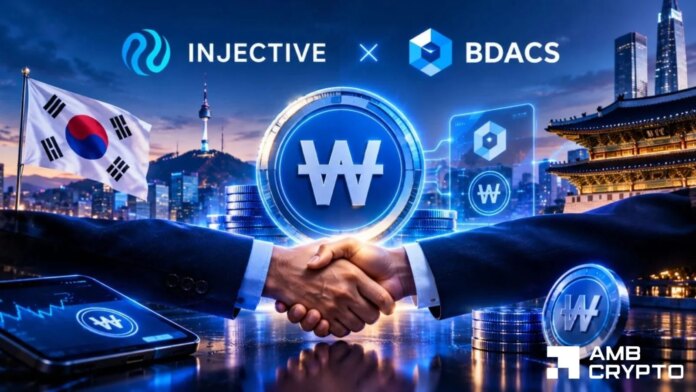 Injective partners with BDACS on won-backed stablecoin – Is $10 next for INJ?