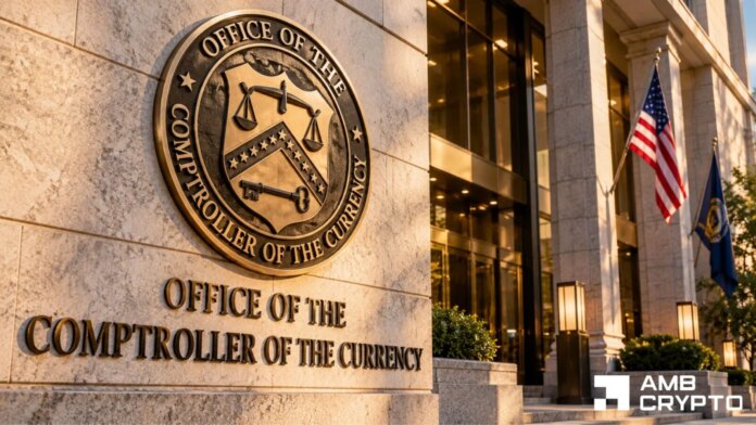 OCC-flags-9-top-US-banks-for-debanking-crypto-industry.jpg OCC flags 9 top U.S banks for debanking crypto industry between 2020-2025: Report