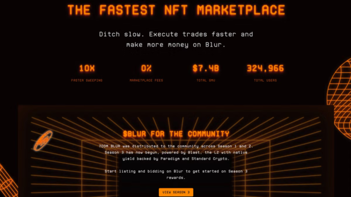 Once-largest Ethereum NFT marketplace Blur is shutting down after volumes collapse 99%