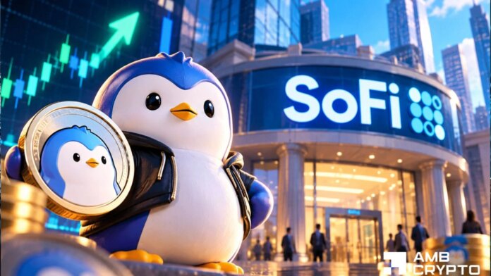 Pudgy Penguins expands to SoFi - Here's how PENGU can reclaim $0.008