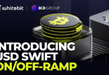 WhiteBIT Expands Fiat Access with USD SWIFT On/Off-Ramp WhiteBIT Expands Fiat Access with USD SWIFT On/Off-Ramp